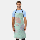 BLUME SCHÜRZE (Getragen)