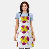 Blume Schürze (Getragen)