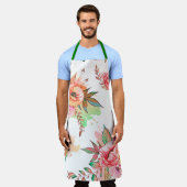 Blume Schürze (Getragen)