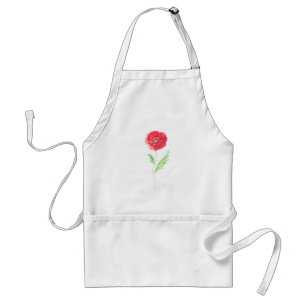 Blume Schürze