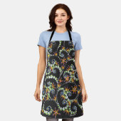 Blume Schürze (Getragen)