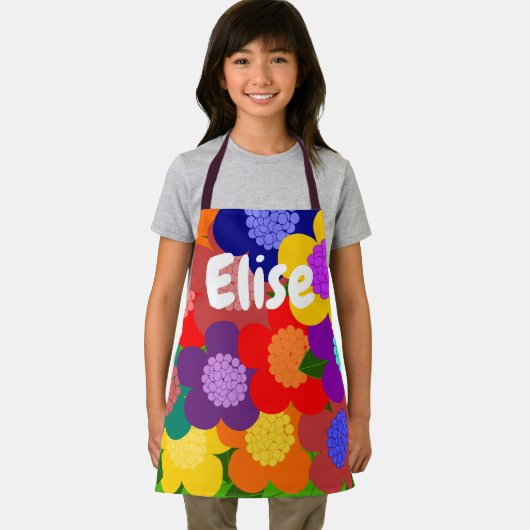 Blume Schürze (Insitu)