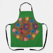 Blume Schürze (Vorderseite)