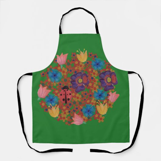 Blume Schürze (Vorderseite)