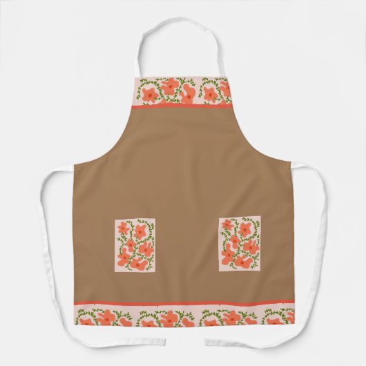 Blume Schürze (Vorderseite)