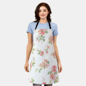 Blume Schürze (Getragen)