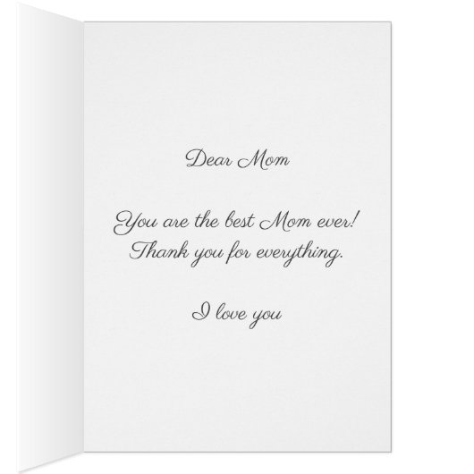 Blume & Schwanensee Muttertag (Innen (Rechts))