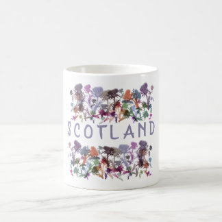 Blume Scotland Thistles Floral Kaffeetasse