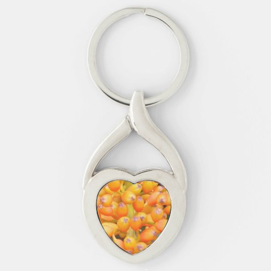 Blume Seeds Heart Keychain Schlüsselanhänger (Vorderseite)