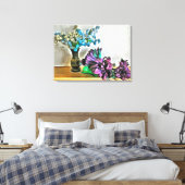 Blume Seide und Mais 2190 Art Leinwanddruck (Insitu (Schlafzimmer))