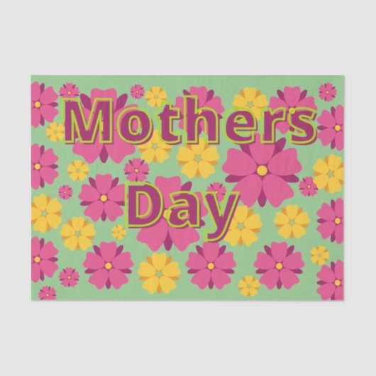 Blume Seidenpapier (Vorderseite)