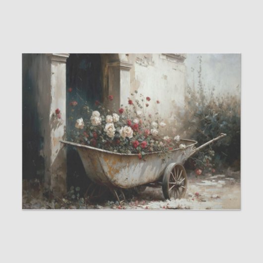 Blume Seidenpapier (Vorderseite)