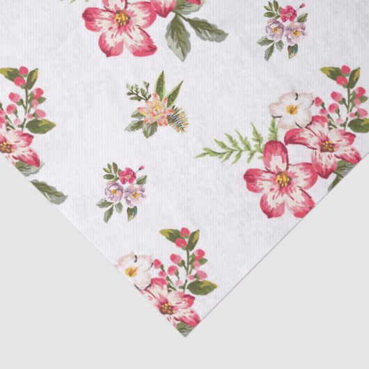 Blume Seidenpapier (Detail)