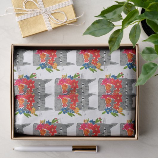 Blume Seidenpapier (Geschenk)