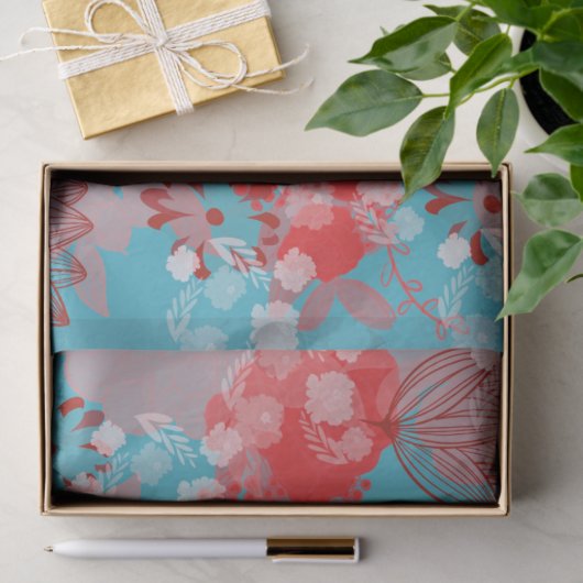 Blume Seidenpapier (Geschenk)