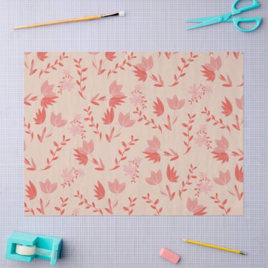 Blume Seidenpapier (Basteln)