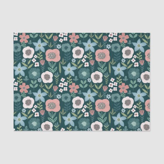 Blume Seidenpapier (Vorderseite)