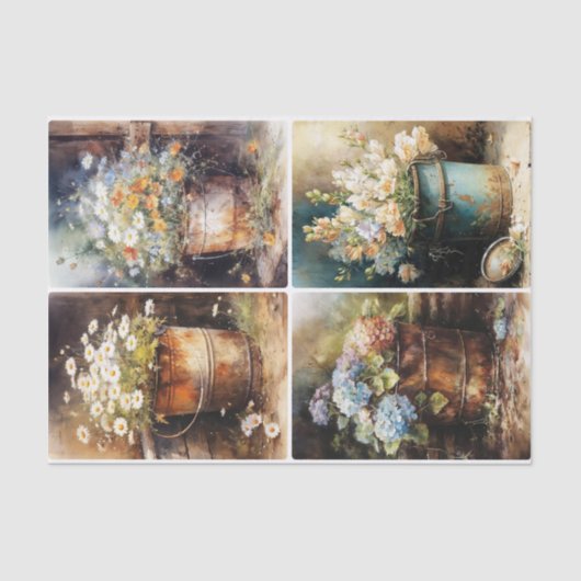 Blume Seidenpapier (Vorderseite)