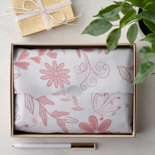 Blume Seidenpapier (Geschenk)