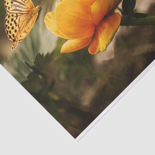 Blume Seidenpapier (Ausschnitt)