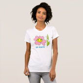 Blume "SEIN GLÜCKLICH" T-Shirt (Vorne ganz)