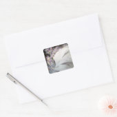 Blume Seires II - Phaios Quadratischer Aufkleber (Umschlag)