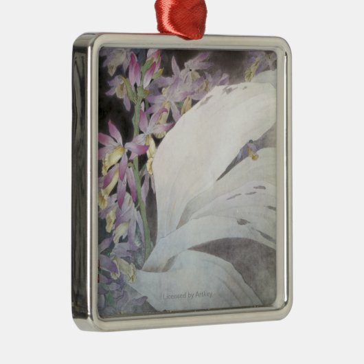 Blume Seires II Phaiuses Ornament Aus Metall (Rechts)