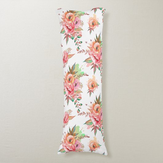 Blume Seitenschläferkissen (Vorderseite Vertikal)