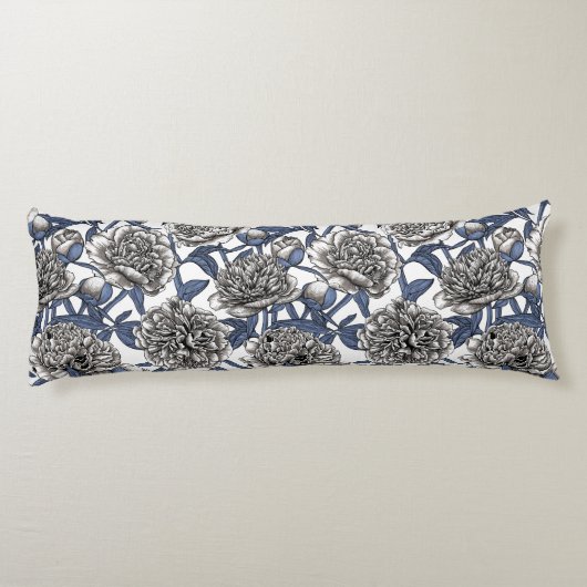 Blume Seitenschläferkissen (Rückseite)