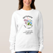 Blume SEPTEMBER Christlich Sweatshirt (Vorderseite)