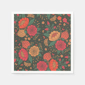 Blume Serviette (Vorderseite)