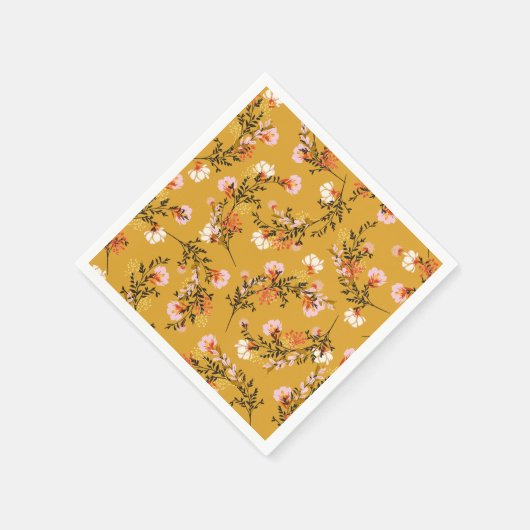 Blume Serviette (Ecke)