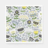Blume Serviette (Vorderseite)