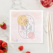 Blume Serviette (Beispiel)