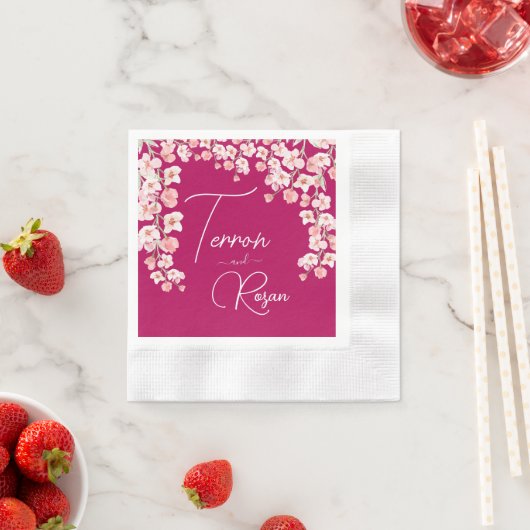 Blume Serviette (Beispiel)