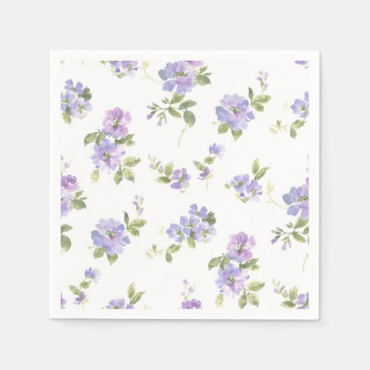 Blume Serviette (Vorderseite)