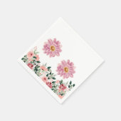 Blume Serviette (Ecke)