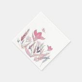 Blume Serviette (Ecke)