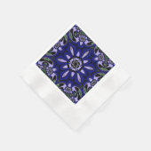 Blume Serviette (Ecke)