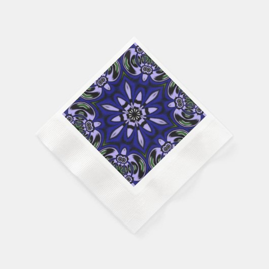 Blume Serviette (Ecke)