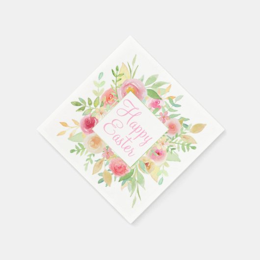 Blume Serviette (Ecke)