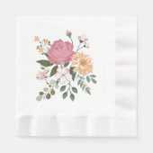 Blume Serviette (Vorderseite)