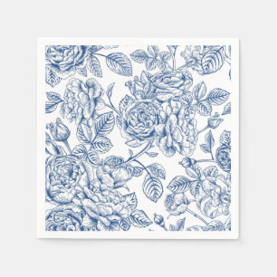 Blume Serviette