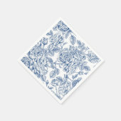 Blume Serviette (Ecke)