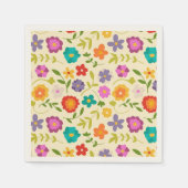 Blume Serviette (Vorderseite)