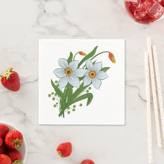 Blume Serviette (Beispiel)