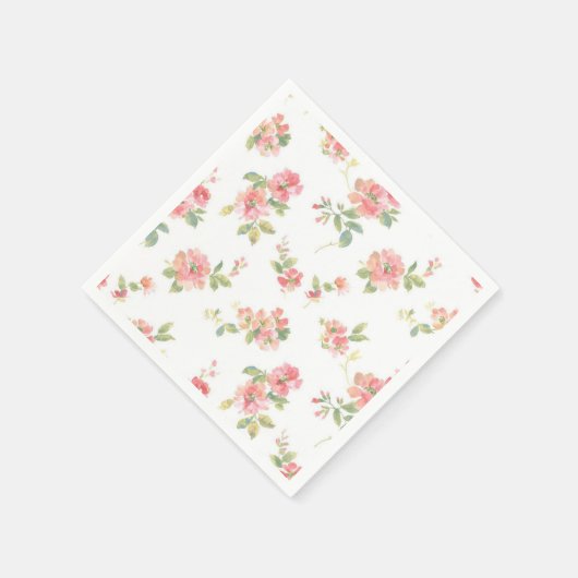 Blume Serviette (Ecke)