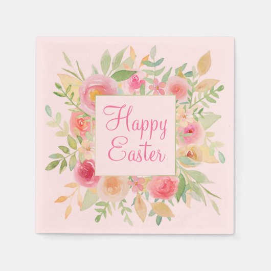 Blume Serviette (Vorderseite)