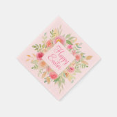 Blume Serviette (Ecke)