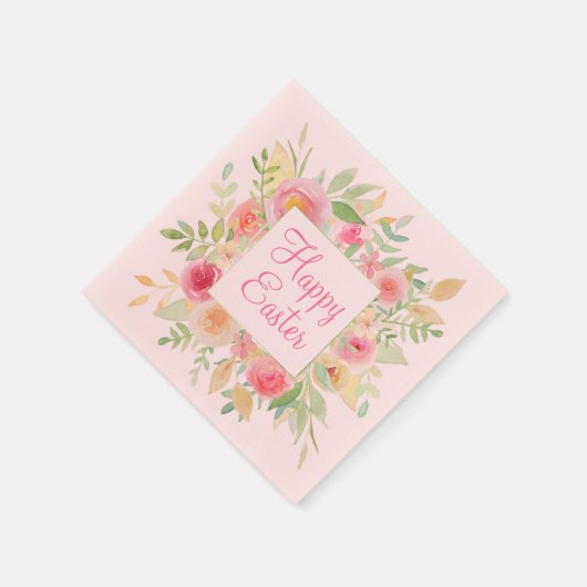 Blume Serviette (Ecke)